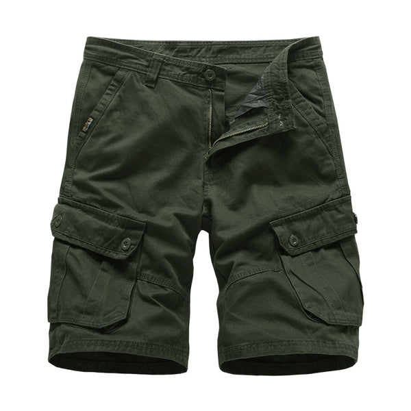Mens Cargo Shorts 2020 Brand New Army Military Tactical Shorts Men Cotton Loose Work Casual Short Pants Drop Shipping