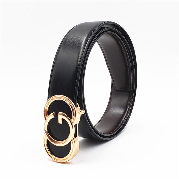 Luxury Designer Belts for Men Women High Quality Genuine Real Leather Strap Retro Buckle Cowskin Belt Smooth Buckle Belt