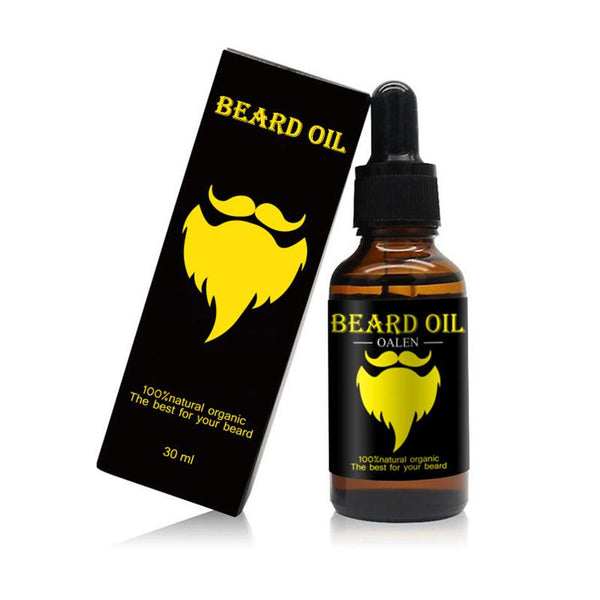 Men Natural Organic Styling Exquisite Male Beard Moisturizing Smoothing Dashing Oil Gentlemen Beard Care Oil Supply Gift
