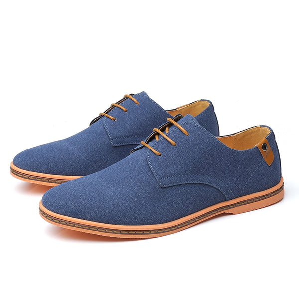 2020 outono marca masculina camurça sapatos de couro oxford casual clássico tênis para homens confortáveis calçados planos tamanho grande 38-46