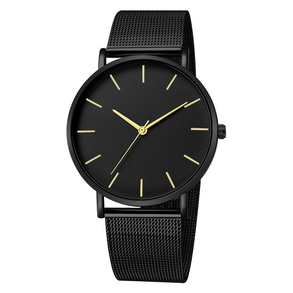 2019 simplicidad reloj moderno de cuarzo pulsera de malla de acero inoxidable para mujer pulsera Casual de alta calidad para mujer Montre Femme Q30
