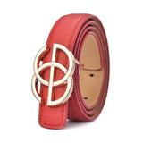New Designer Kids Belt Strap Hight Quality Luxury Brand Fashion Pu Leather Children Belt Boys/girls Buckle Pants Belts Pants