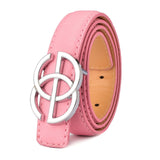 New Designer Kids Belt Strap Hight Quality Luxury Brand Fashion Pu Leather Children Belt Boys/girls Buckle Pants Belts Pants