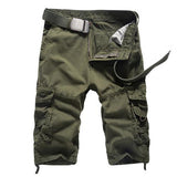 Cargo Shorts Men Cool Camouflage Summer Fifth Pants Cotton Casual Men Short Pants Clothing Comfortable Camo Men Cargo Shorts
