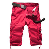 Cargo Shorts Men Cool Camouflage Summer Fifth Pants Cotton Casual Men Short Pants Clothing Comfortable Camo Men Cargo Shorts
