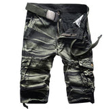 Cargo Shorts Men Cool Camouflage Summer Fifth Pants Cotton Casual Men Short Pants Clothing Comfortable Camo Men Cargo Shorts