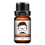 1pc Men Natural Organic Styling Moustache Oil Moisturizing Smoothing Dashing Gentlemen Beard Oil Face Hair Care Top Quality
