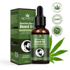 30ml Beard Growth Oil Natural Hemp Beard Essential Oil Beard Wax Balm for Men Beard Hair Grooming Anti-lossing Hair Serum