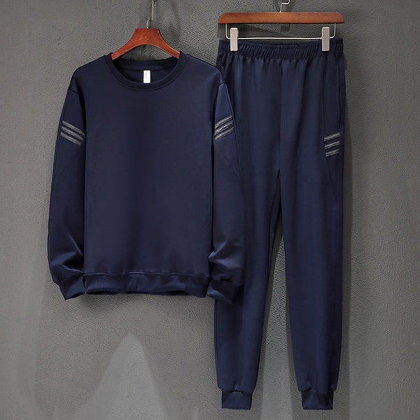Men's Set Jogging Homme Workout Fitness Tracksuit Men Long Sleeves Sweatshirts Sporting Suit Pant Set Men Trainingspak Mannen
