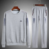 Men's Set Jogging Homme Workout Fitness Tracksuit Men Long Sleeves Sweatshirts Sporting Suit Pant Set Men Trainingspak Mannen