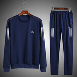 Men's Set Jogging Homme Workout Fitness Tracksuit Men Long Sleeves Sweatshirts Sporting Suit Pant Set Men Trainingspak Mannen