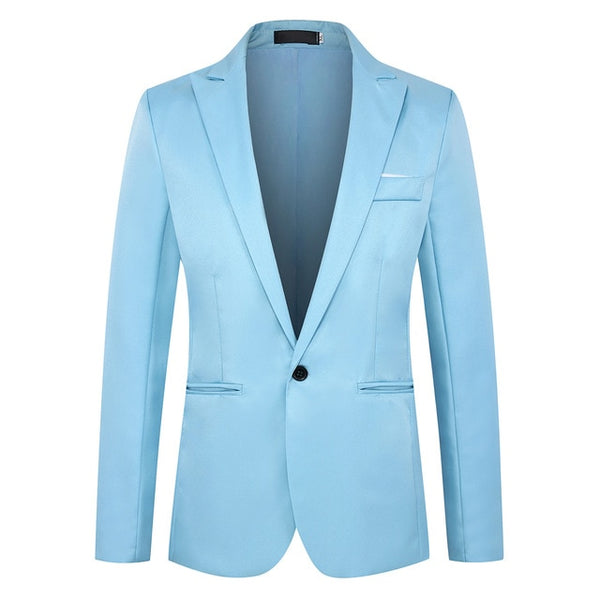 Fashion Brand Blazer British's Style casual Slim Fit suit jacket male Blazers men coat Plus Size 6XL CGU 88
