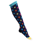 Multi-color Compression Socks 20-30 Mmhg Women Men Thigh Fit Stretch Pressure Outdoor Party Elastic Nursing Socks For Male
