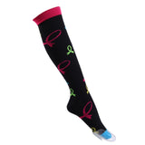 Multi-color Compression Socks 20-30 Mmhg Women Men Thigh Fit Stretch Pressure Outdoor Party Elastic Nursing Socks For Male