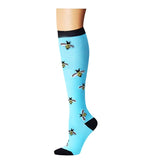 Multi-color Compression Socks 20-30 Mmhg Women Men Thigh Fit Stretch Pressure Outdoor Party Elastic Nursing Socks For Male
