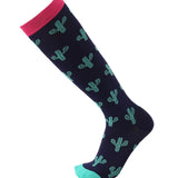 Multi-color Compression Socks 20-30 Mmhg Women Men Thigh Fit Stretch Pressure Outdoor Party Elastic Nursing Socks For Male