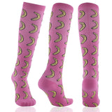 Multi-color Compression Socks 20-30 Mmhg Women Men Thigh Fit Stretch Pressure Outdoor Party Elastic Nursing Socks For Male