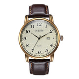 4 Colors Top Julius Man Men's Watch Japan Quartz Hours Clock Auto Date Fine Fashion Real Leather Boy's Retro Birthday Gift Box