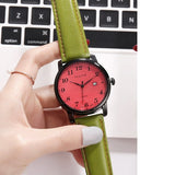 4 Colors Top Julius Man Men's Watch Japan Quartz Hours Clock Auto Date Fine Fashion Real Leather Boy's Retro Birthday Gift Box