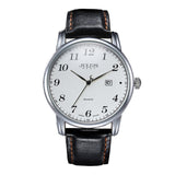 4 Colors Top Julius Man Men's Watch Japan Quartz Hours Clock Auto Date Fine Fashion Real Leather Boy's Retro Birthday Gift Box