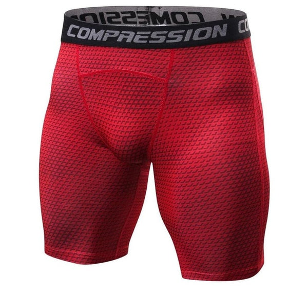 2018 new style Breathable Men's Compression Shorts MMA Workout Fitness Bottoms Skin Tight Comouflage Short Pants