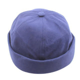 New Arrival Men Women Skullcap Hat Cap Casual Docker Sailor Mechanic Brimless Unisex Cotton Sun Cap Korean Style Hip Hop Hat