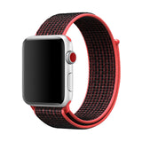 Sport Loop Nylon Apricot Band 44mm 40mm For Apple Watch 5/4 Fabric Strap 42mm 38mm For Iphone Series 3/2/1