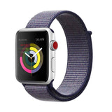 Sport Loop Nylon Apricot Band 44mm 40mm For Apple Watch 5/4 Fabric Strap 42mm 38mm For Iphone Series 3/2/1
