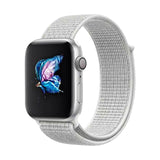 Sport Loop Nylon Apricot Band 44mm 40mm For Apple Watch 5/4 Fabric Strap 42mm 38mm For Iphone Series 3/2/1