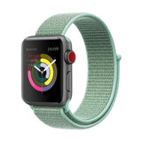 Sport Loop Nylon Apricot Band 44mm 40mm For Apple Watch 5/4 Fabric Strap 42mm 38mm For Iphone Series 3/2/1