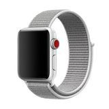 Sport Loop Nylon Apricot Band 44mm 40mm For Apple Watch 5/4 Fabric Strap 42mm 38mm For Iphone Series 3/2/1