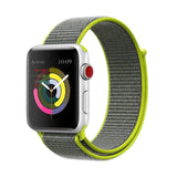 Sport Loop Nylon Apricot Band 44mm 40mm For Apple Watch 5/4 Fabric Strap 42mm 38mm For Iphone Series 3/2/1