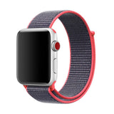Sport Loop Nylon Apricot Band 44mm 40mm For Apple Watch 5/4 Fabric Strap 42mm 38mm For Iphone Series 3/2/1