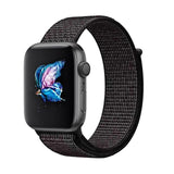 Sport Loop Nylon Apricot Band 44mm 40mm For Apple Watch 5/4 Fabric Strap 42mm 38mm For Iphone Series 3/2/1