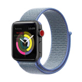 Sport Loop Nylon Apricot Band 44mm 40mm For Apple Watch 5/4 Fabric Strap 42mm 38mm For Iphone Series 3/2/1