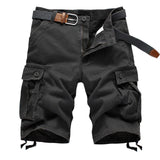 Men Shorts 2020 Fashion Plaid Beach Shorts Mens Casual Camo Camouflage Shorts Military Short Pants Male Bermuda Cargo Overalls