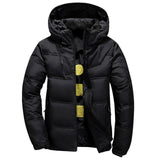 Down jacket men's high quality warm casual thick coat Parka men's slim warm outside down jacket Christmas Gift Men's winter jack