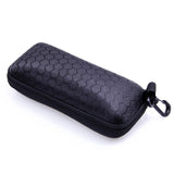 Fashion Newly Protable Rectangle Zipper Sunglasses Hard EyeGlasses Case Protector Box Eyewear Cases Bags