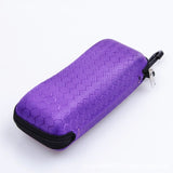Fashion Newly Protable Rectangle Zipper Sunglasses Hard EyeGlasses Case Protector Box Eyewear Cases Bags