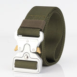 HipHop Street Wear Belt Rollercoaster Metal Button Canvas For Women Men Safety Belts Fashion Rollercoaster High Quality