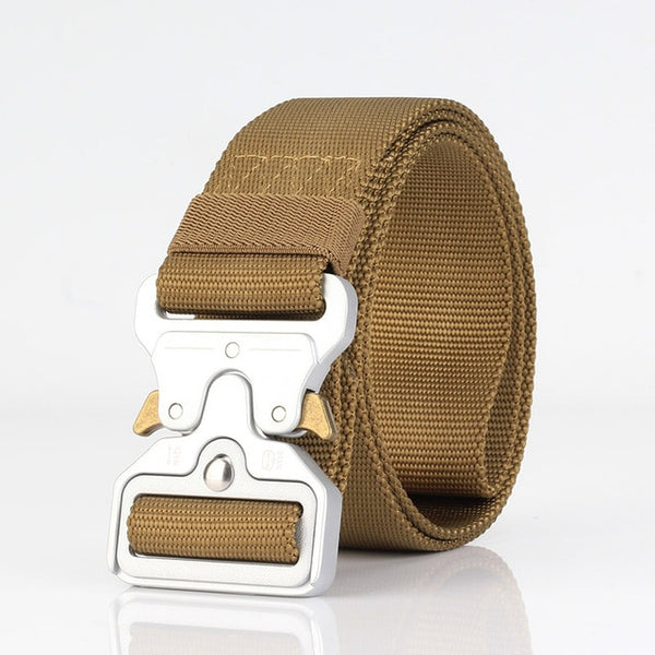 HipHop Street Wear Belt Rollercoaster Metal Button Canvas For Women Men Safety Belts Fashion Rollercoaster High Quality