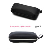 Protable Sunglasses Protector Travel Pack Pouch Glasses Case 1Pcs Black Zipper Box Hard Eyewear Accessories