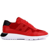 Sail-Lakers Genuine Leather Men's Casual Shoes Sneaker Comfortable Casual Shoes Men Breathable Walking Shoes Lightweight Sneakers Black Footwear Men Lace Up Running Shoes