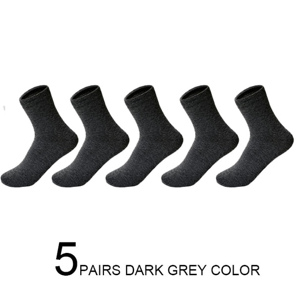 Brand Pairs /Lot Cotton Socks For Men Black Business Breathable Deodorant Crew Male Sock Meias Gift Plus size42-45 New 2020 Hot