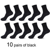Brand Pairs /Lot Cotton Socks For Men Black Business Breathable Deodorant Crew Male Sock Meias Gift Plus size42-45 New 2020 Hot