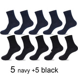 Brand Pairs /Lot Cotton Socks For Men Black Business Breathable Deodorant Crew Male Sock Meias Gift Plus size42-45 New 2020 Hot