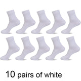 Brand Pairs /Lot Cotton Socks For Men Black Business Breathable Deodorant Crew Male Sock Meias Gift Plus size42-45 New 2020 Hot
