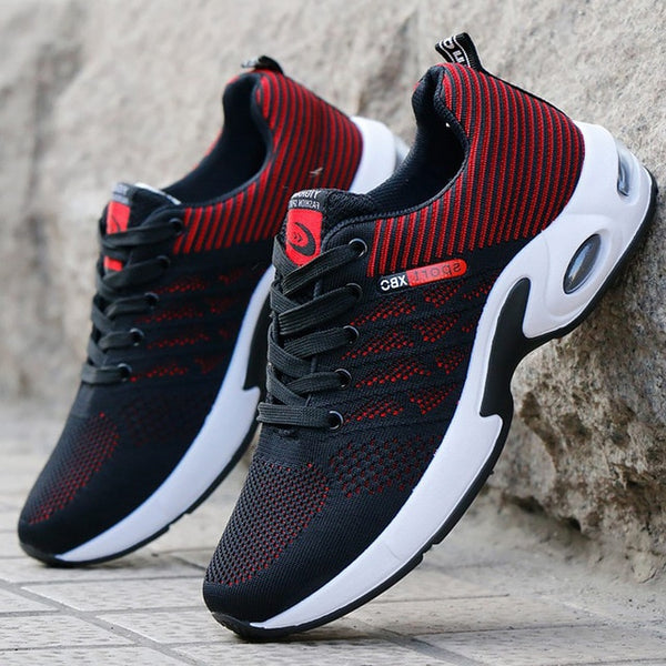 Vulcanized Shoes Male Sneakers 2019 Fashion Summer Air Mesh Breathable Wedges Sneakers For Men Plus Size 38-44 buty meskie