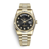 2019 new fashion watches men diamonds 40mm Japanese 21 Jeweles MIYOTA Movement stainless steel gold men's watch 3Bar wristwatch
