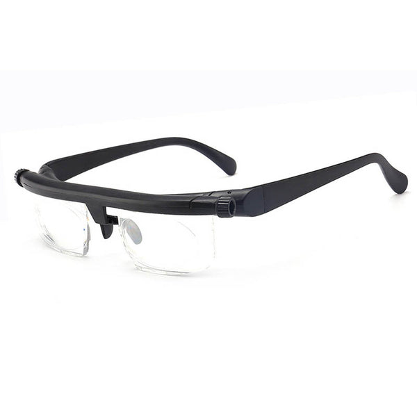 -600 +300 Myopia Hyperopia Reading Glasses dual-use focal length adjustable reading glasses trimming - 6d + 3D original box